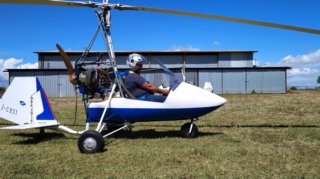 gyro rotor Averso composite moteur Jabiru